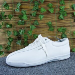 Easy Spirit Women Comfort Sneaker White Leather Sz 8 Narrow Gently Used 2025